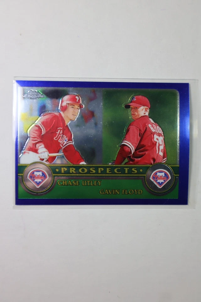 2003 Topps Chrome - Chase Utley, Gavin Floyd #438 Rookie  - Image 1 of 2