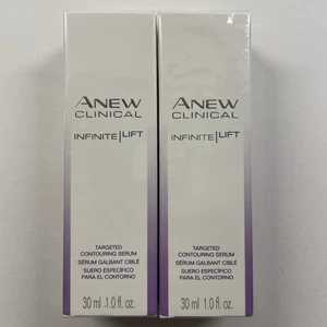 Lot of 2 Avon Anew Clinical Infinite Lift Targeted Contouring Serum 30ml 1.0 oz - Picture 1 of 7