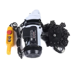 2200LBS Electric Chain Hoist Single Phase Hoist Crane 10FT Chain Lift 2.5m/Min - Picture 1 of 24