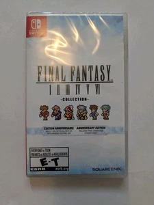 FINAL FANTASY I-VI Collection Pixel Remaster Anniversary Edition Nintendo Switch - Picture 1 of 2