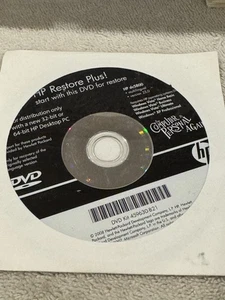 HP Restore Plus! HP dc5800 - CD ONLY IN GOOD CONDITION!!! - Picture 1 of 1
