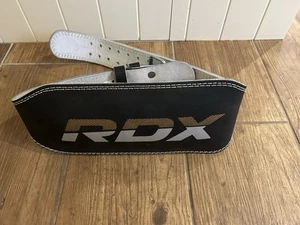 RDX Weightlifting Belt Powerlifting, Gym Training XL Genuine Leather - Picture 1 of 3