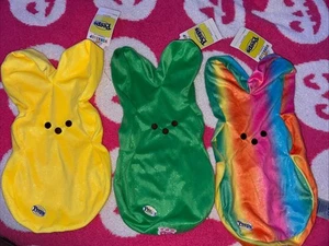 Easter Peeps 2012 BAB Regenbogen, gelb, grün Plüsch Osterhase 16 Zoll Squishmallow - Bild 1 von 1