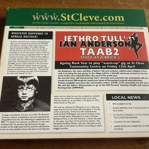 IAN ANDERSON JETHRO TULL TAAB2 DICK WIE EIN ZIEGELSTEIN CD+DVD NEU NICHT VERSIEGELT.M1 - Bild 1 von 6