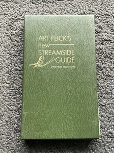 Streamside Guide by Art Flick signed limited edition w/ an Art Flick Fly * RARE - Bild 1 von 9