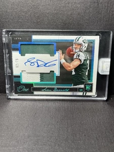 2018 Panini One Sam Darnold Auto Patch Rookie /75 Encased RPA Jets Seahawks - Picture 1 of 4