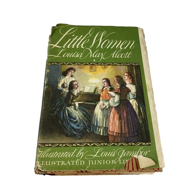 Vintage Little Women Louisa May Alcott Illustrated Junior Library 1975 Hardcover Foto 1 de 4
