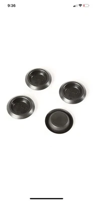 Kit de 4 tapones de drenaje de piso de 1" para Jeep CJ7 CJ8 76-86 12029.21 Omix-Ada negro  Foto 1 de 2
