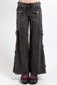 Tripp NYC Studded Power Pants [Black Denim] - Picture 1 of 9