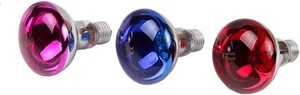 3 Pcs R80 Faretto 230 V 40 W E27 per Luci Psichedeliche Blu Rosso Giallo Di Rica - Foto 1 di 12