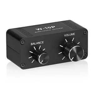 Passive Stereo Preamp HiFi Lossless Speakers Volume Controller for Amplifier #T1 - Bild 1 von 4
