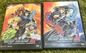 Star Ocean Ex - Vol. 6: The Legendary Warrior (DVD, 2005) W/ Vol 2 Dragons Teeth - Picture 1 of 2