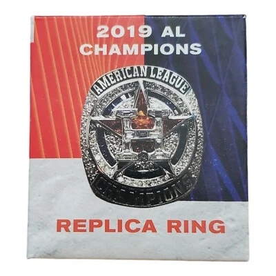 Houston Astros 2019 AL Champions Replica Ring ALCS SGA MLB Giveaway - Image 1 of 4