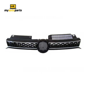 Grille Aftermarket Suits Volkswagen Golf MK 6 2010 to 2013 - Picture 1 of 2