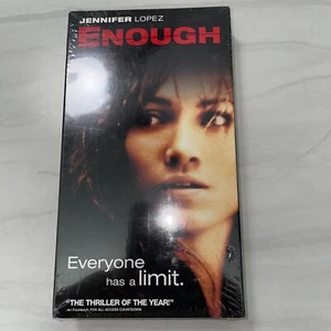 Enough-Jennifer Lopez VHS Columbia Pictures (Sealed, New) - Picture 1 of 5