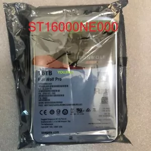NEU Seagate IronWolf Pro 16TB 7200rpm 3,5" SATA-III NAS Festplatte ST16000NE000 - Bild 1 von 6