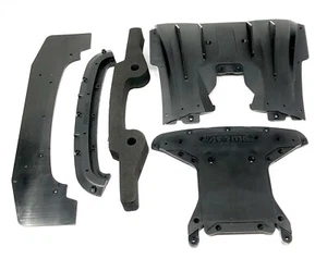 Arrma FELONY 6s - FRONT BUMPER mount splitter skid & Diffuser ARA7617V2 - Picture 1 of 2