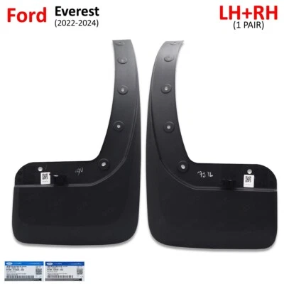 For Ford Everest Next Gen SUV 4WD 2022 - '24 Rear L+R Mud Flaps Splash Guards - Image 1 of 4