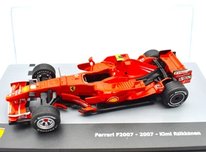 Modellini Auto Ferrari F2007 Raikkonen scala 1:43 formula 1 gp collezione ixo - Foto 1 di 4