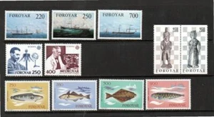 JUEGOS DE AÑO COMPLETO FAROE MNH 1983 - Imagen 1 de 1
