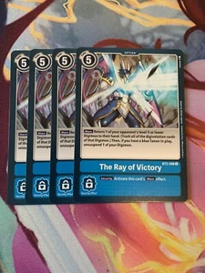 Digimon TCG Singles - The Ray of Victory x4 - BT2-096 - Uncommon - NM - Playset - Picture 1 of 1
