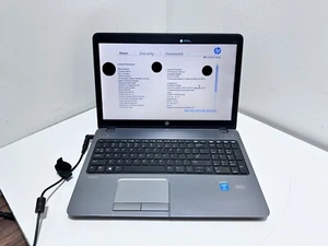 HP ProBook 450 G1 Core i5-4200M 2.5GHz 4GB RAM No HDD 15.6" - ***BOOT TO BIOS - Picture 1 of 7