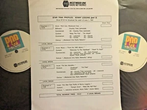 RADIO SHOW: STAR TRAK 6/1/87 KENNY LOGGINS PROFILE #2 w/9 TUNES & INTERVIEWS - Imagen 1 de 1