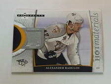 2007-08 Fleer Hot Prospects Hot Materials Alexander Radulov #HM-AR Jersey Patch
