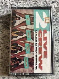 Bande cassette The 2 Live Crew As Clean As They Wanna Be 1989