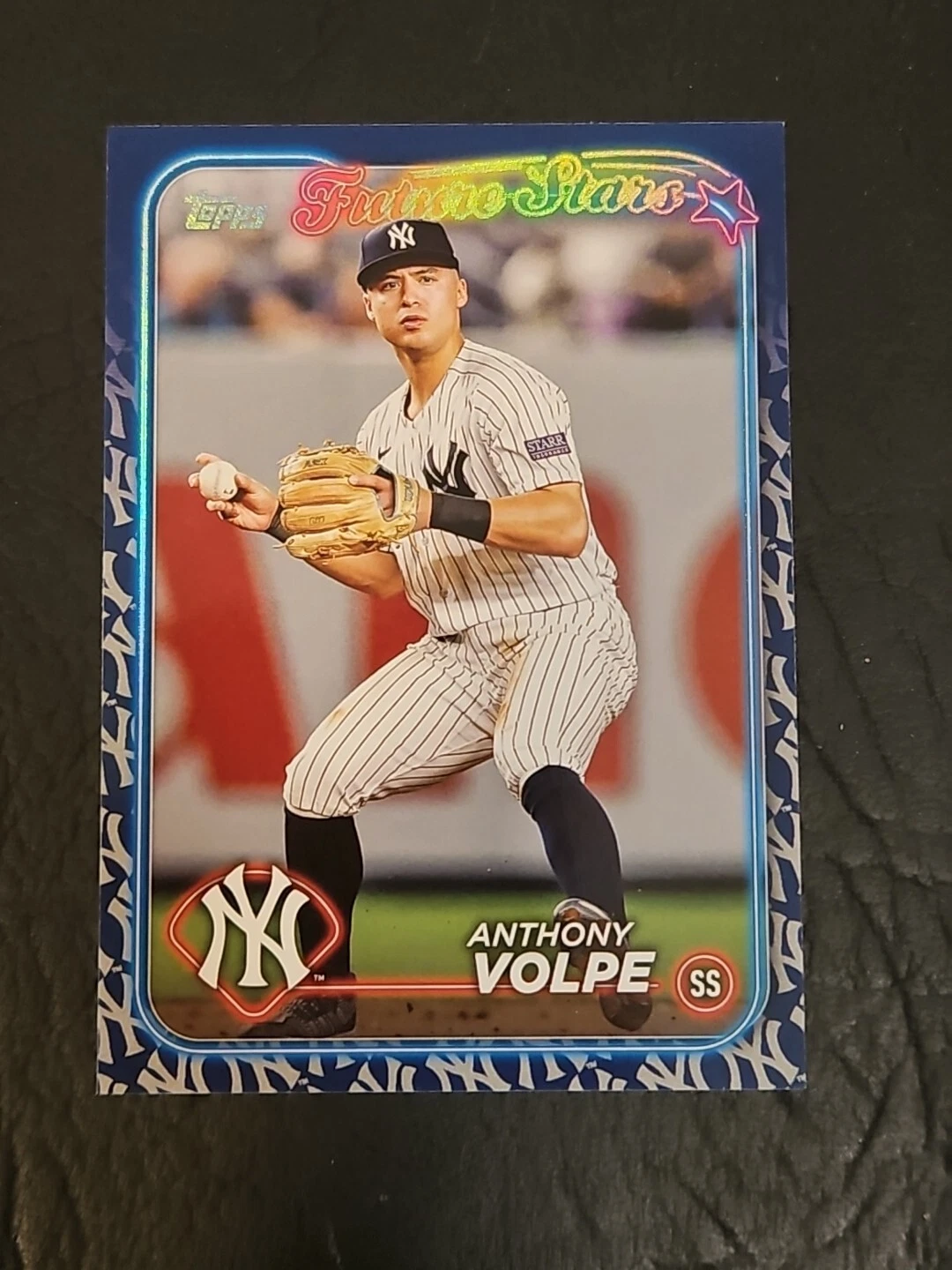 Anthony Volpe 2024 Topps #180 Team Color Border Variation