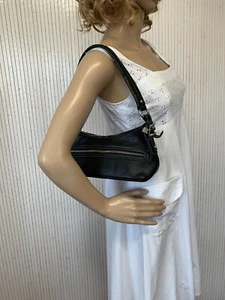 Sac baguette La Bagagerie cuir noir - Imagen 1 de 13