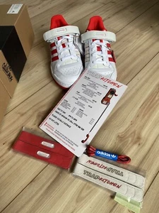 Adidas Forum Low Trap Kitchen White Red Special Edition UK9.. - Picture 1 of 13