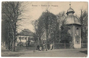 Postal usada vintage BOUSSU Pavillon de I'Hospice a Toronto Canadá - Imagen 1 de 2