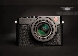 Funda protectora de media cámara hecha a mano de cuero genuino 7 para Leica D-LUX (Tipo 109) D-LUX - Imagen 1 de 11