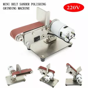 Electric mini belt sander angle grinder table grinder DIY sander - Picture 1 of 21