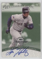 1997 Donruss Signature Series Authentic Millennium Marks /900 Tino Martinez Auto