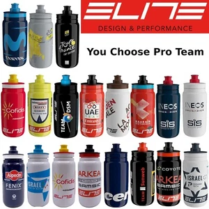 Elite Fly Pro Team 550ml BPA-free Bio Water Bottle Assorted Teams Colors - Picture 1 of 19