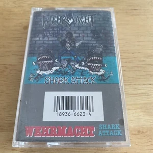 WEHRMACHT Shark Attack Cassette Tape 1987 Thrash Hardcore Rare #2 - Picture 1 of 4