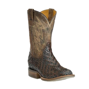 Tin Haul Men's Bull Rider 11" Brown Western Boots 14-020-0077-0462 - Picture 1 of 30