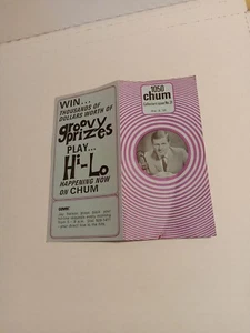 Chum Chart 1050 Issue 31 March 8th, 1969 Tommy Roe#1 - Picture 1 of 6