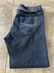 NWT! Indigo Thirty Mens Sz 38/32 Dark Wash Jeans - Picture 1 of 9