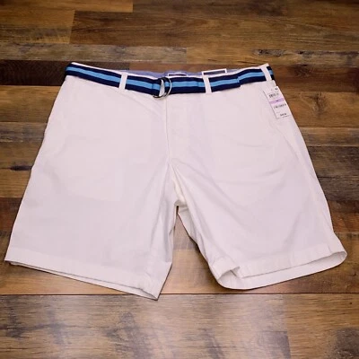Club Room Clásico Corto Adulto 38 Blanco Elastizado 9” Entrepierna Nuevo Foto 1 de 4
