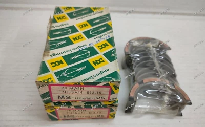 Juego de rodamientos principales 2 cajas X NDC MS-1174 GP O/S 0,25 7D para Nissan E13 E15 Foto 1 de 4