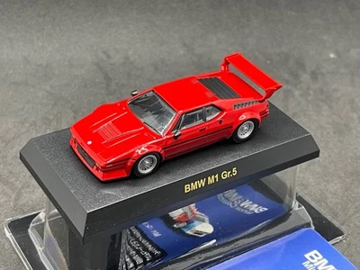 1/64 Kyosho BMW&MINI collection M1 Gr.5 Red diecast model car 56C3 - Image 1 of 4