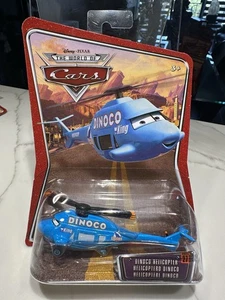 Disney Pixar WORLD OF CARS 2007 Serie 27 Elicottero Dinoco Carta Internazionale - Foto 1 di 3