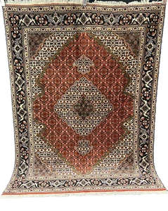 Handgeknüpfter Orientteppich Täbris Täbriz Mahi 195x145 cm carpet rug - Bild 1 von 24