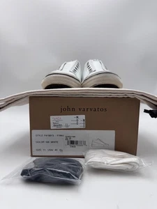 Top bajo sin cordones John Varvatos para hombre Vulc talla 11 S1421 - Imagen 1 de 8