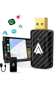 MSXTTLY Android Auto Adaptateur Sans Fil pour Voiture Petit Android Auto Dongle pour C... - Photo 1/7