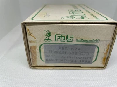 FDS Kit 1/43 Ferrari 308 GTB IMSA Michelotto Rally di Monza 1984 - Immagine 1 di 4