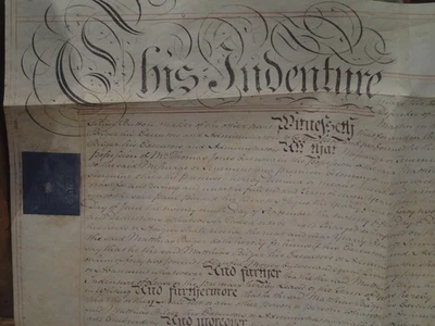 (G) 1783 Vellum indenture Tenament in New St, St Martin in the Fields, Goldsmith - Image 1 of 4